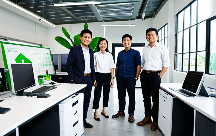 최적 성장 구간의 중요성 - **Prompt:** A vibrant Thai street market scene showcasing various vendors selling goods online using...