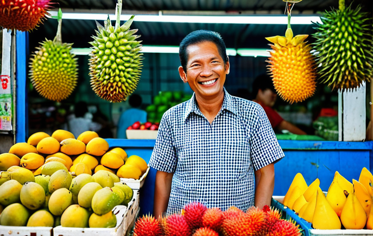 최적 성장 구간 파악을 위한 분석 사례 - Thriving Small Business**

"A vibrant and bustling fruit stall in a Bangkok market, overflowing with...